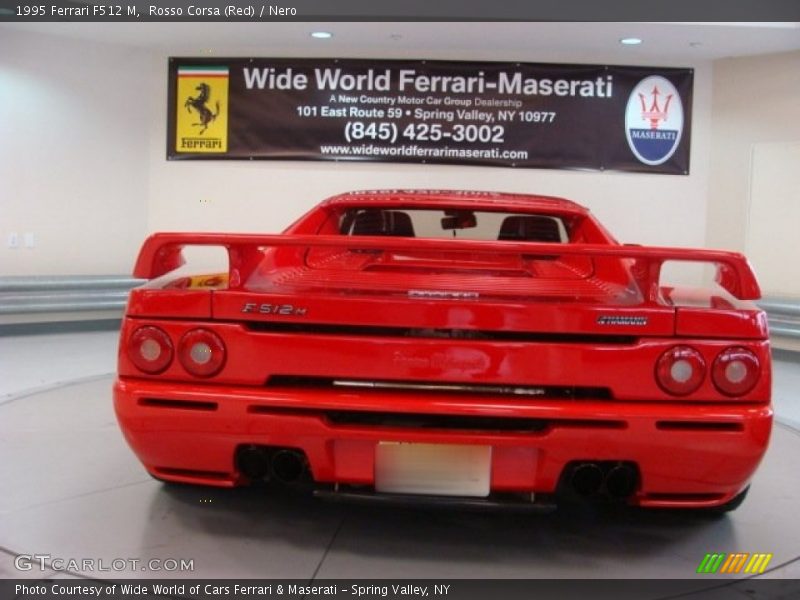 Rosso Corsa (Red) / Nero 1995 Ferrari F512 M