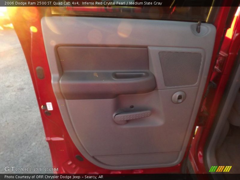 Inferno Red Crystal Pearl / Medium Slate Gray 2006 Dodge Ram 2500 ST Quad Cab 4x4