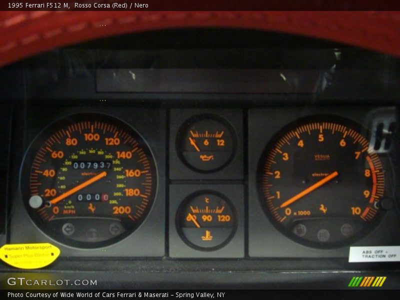  1995 F512 M   Gauges