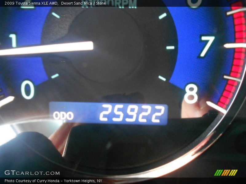 Desert Sand Mica / Stone 2009 Toyota Sienna XLE AWD