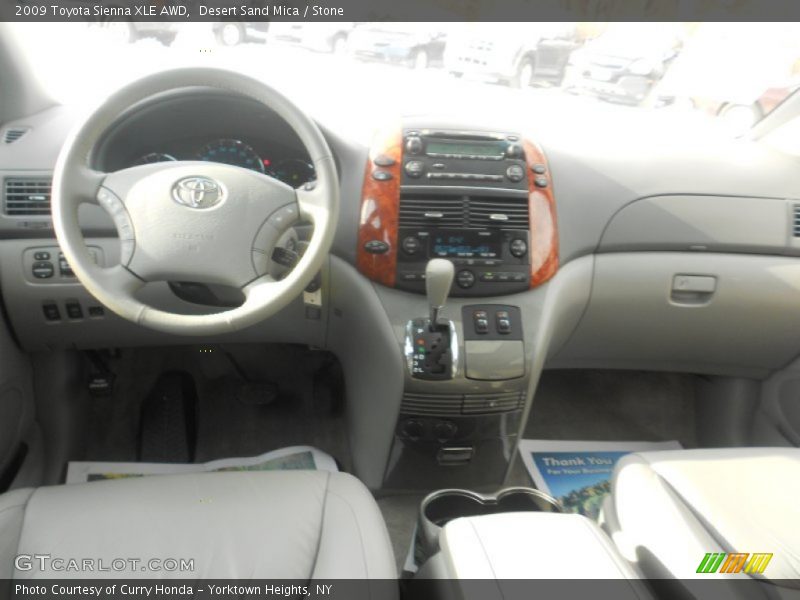 Desert Sand Mica / Stone 2009 Toyota Sienna XLE AWD