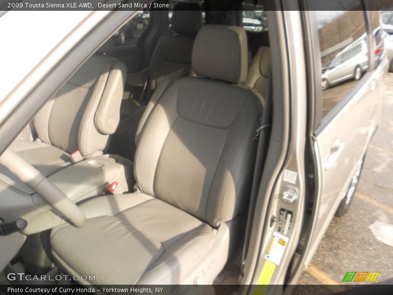 Desert Sand Mica / Stone 2009 Toyota Sienna XLE AWD