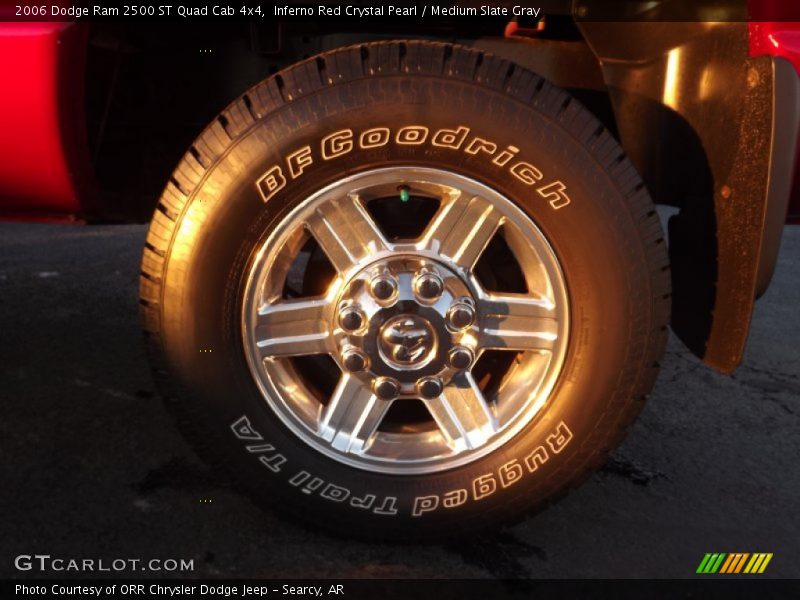 Inferno Red Crystal Pearl / Medium Slate Gray 2006 Dodge Ram 2500 ST Quad Cab 4x4