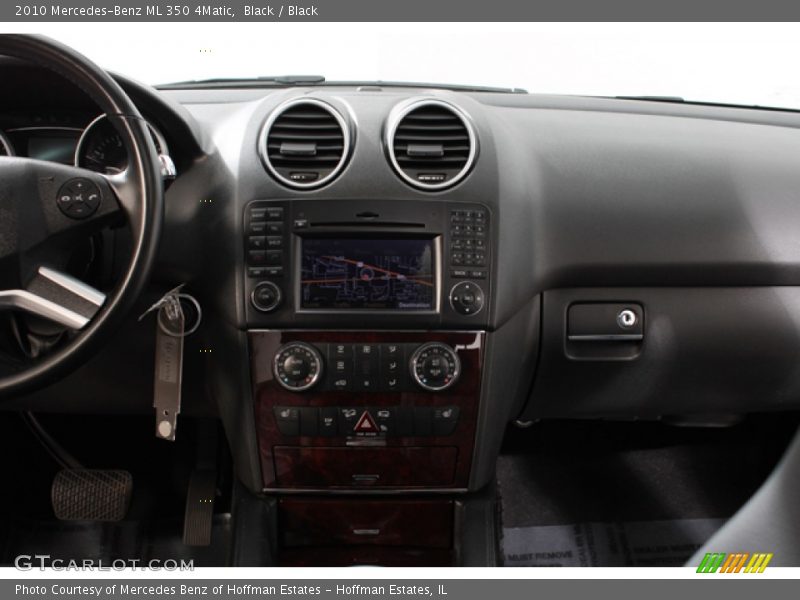 Black / Black 2010 Mercedes-Benz ML 350 4Matic