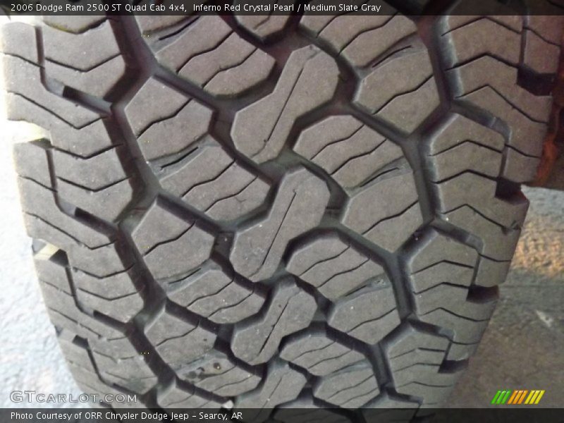 Inferno Red Crystal Pearl / Medium Slate Gray 2006 Dodge Ram 2500 ST Quad Cab 4x4