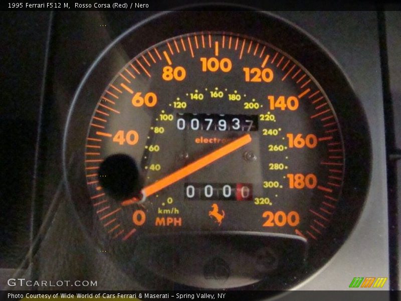 Rosso Corsa (Red) / Nero 1995 Ferrari F512 M