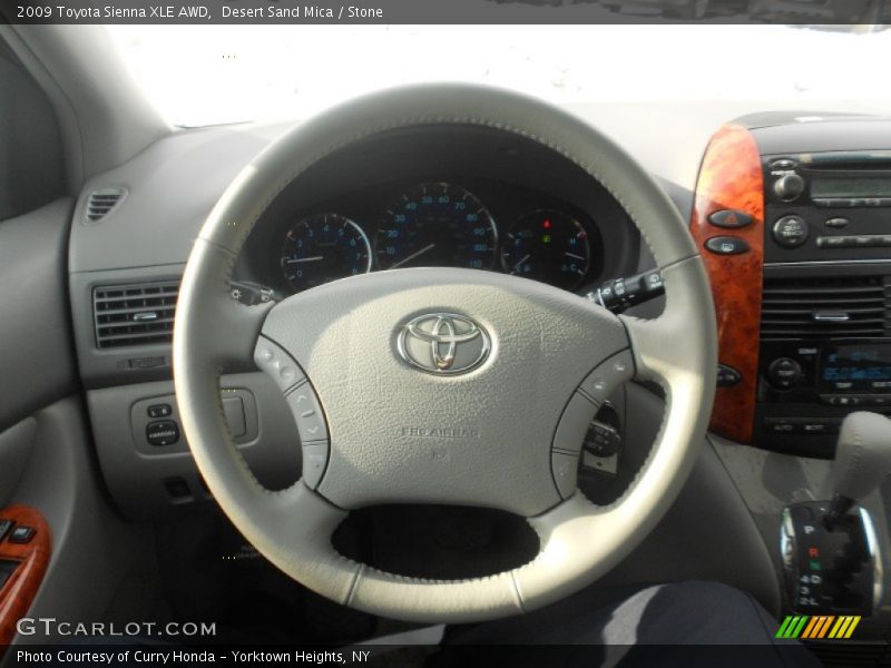 Desert Sand Mica / Stone 2009 Toyota Sienna XLE AWD