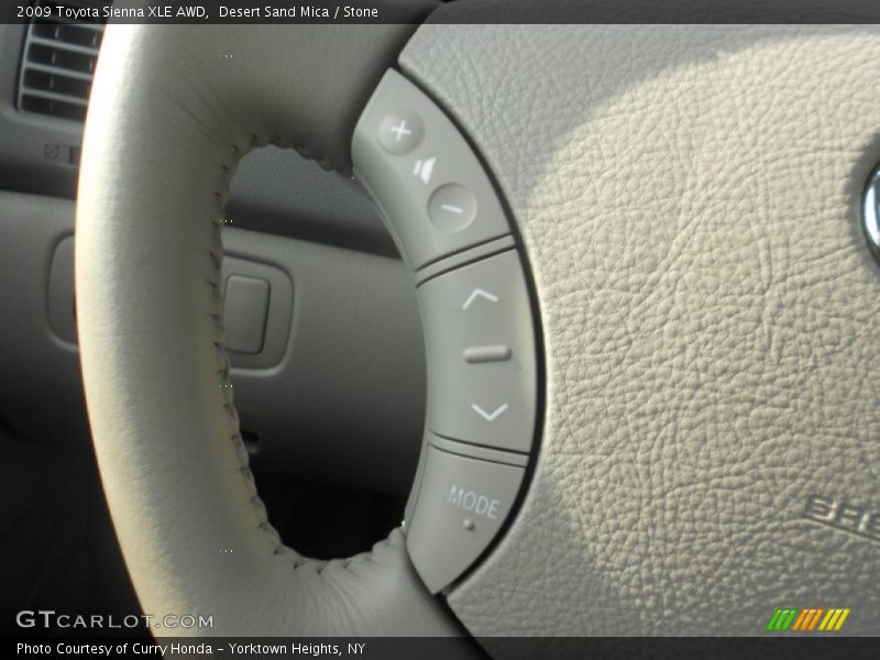 Desert Sand Mica / Stone 2009 Toyota Sienna XLE AWD