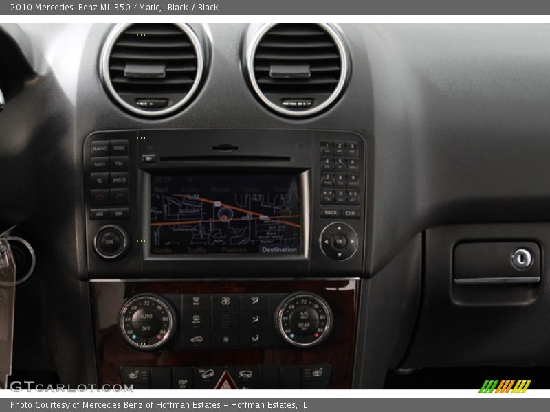 Black / Black 2010 Mercedes-Benz ML 350 4Matic