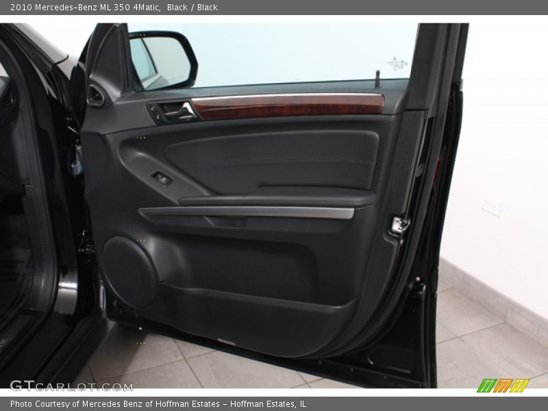 Black / Black 2010 Mercedes-Benz ML 350 4Matic