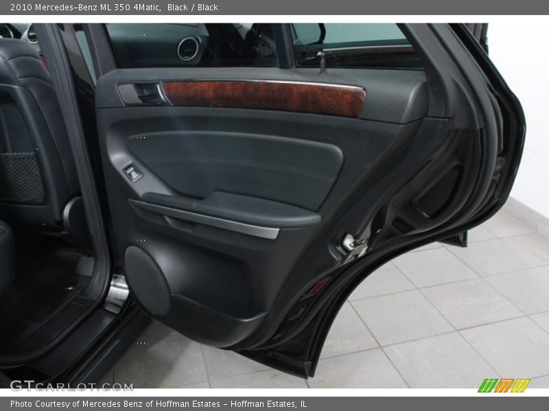 Black / Black 2010 Mercedes-Benz ML 350 4Matic