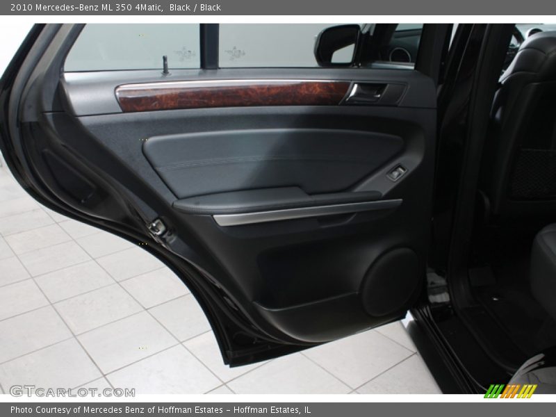 Black / Black 2010 Mercedes-Benz ML 350 4Matic