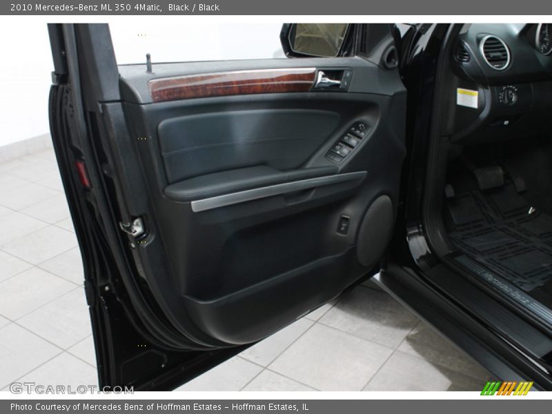 Black / Black 2010 Mercedes-Benz ML 350 4Matic