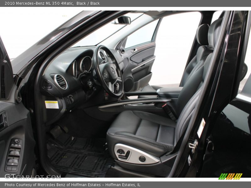 Black / Black 2010 Mercedes-Benz ML 350 4Matic