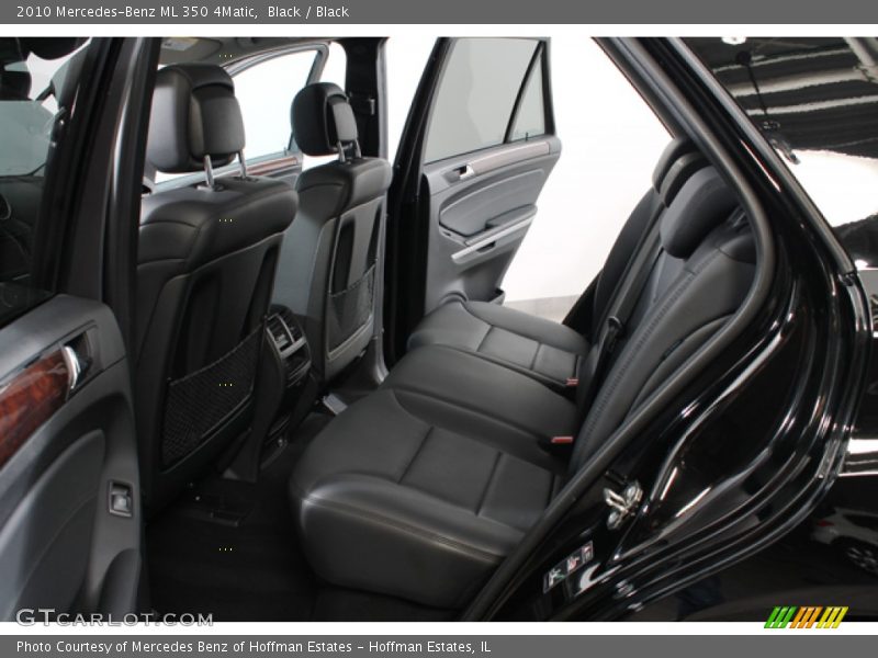 Black / Black 2010 Mercedes-Benz ML 350 4Matic