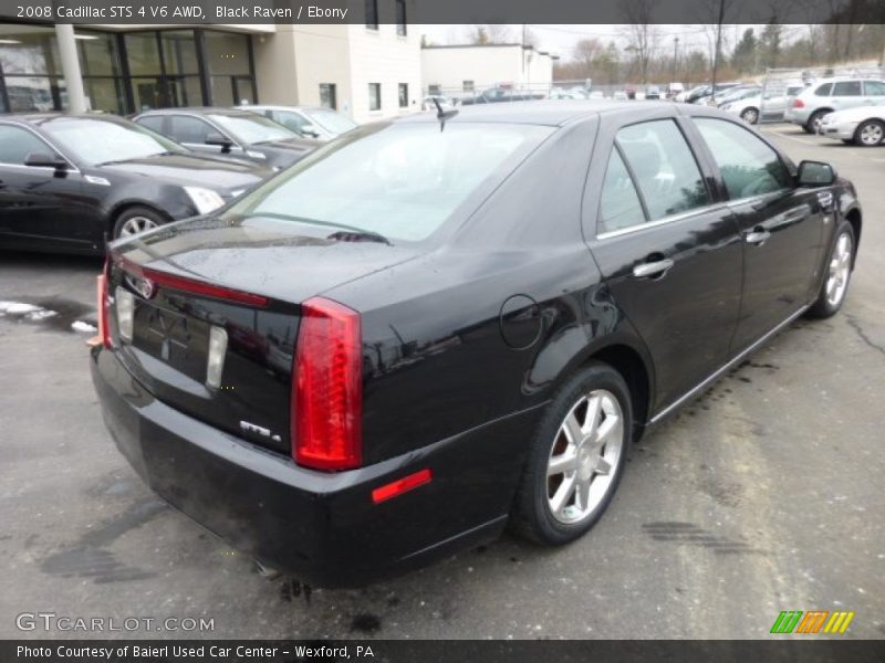 Black Raven / Ebony 2008 Cadillac STS 4 V6 AWD