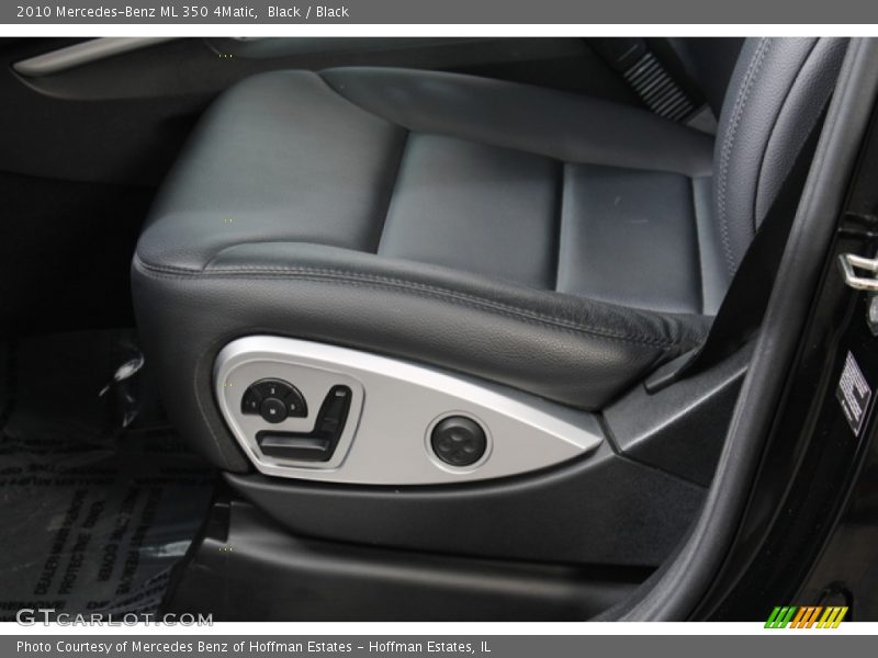 Black / Black 2010 Mercedes-Benz ML 350 4Matic