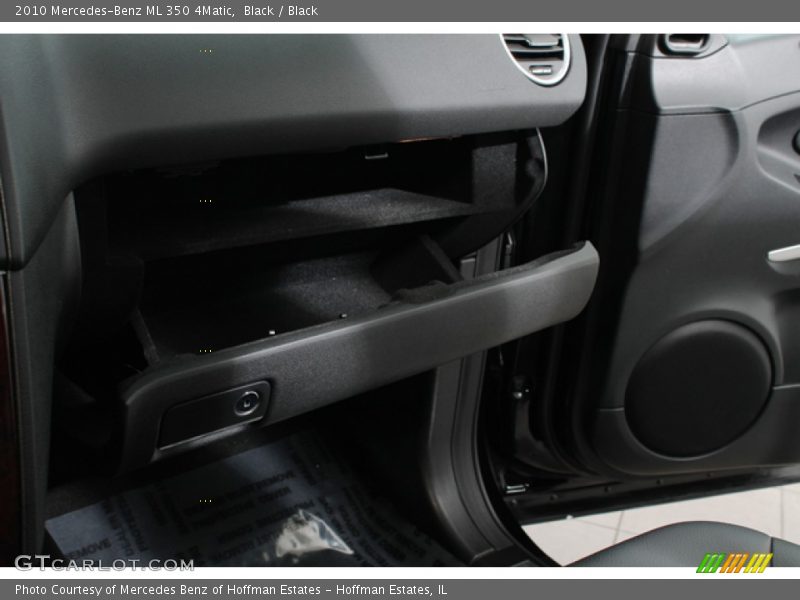 Black / Black 2010 Mercedes-Benz ML 350 4Matic