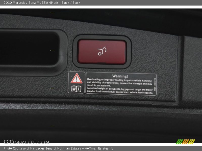 Black / Black 2010 Mercedes-Benz ML 350 4Matic