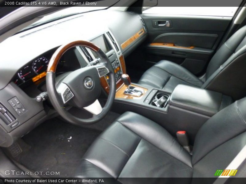 Ebony Interior - 2008 STS 4 V6 AWD 