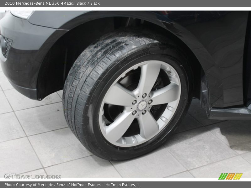 Black / Black 2010 Mercedes-Benz ML 350 4Matic