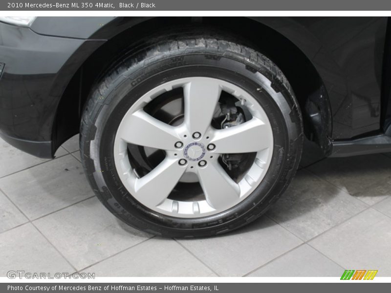 Black / Black 2010 Mercedes-Benz ML 350 4Matic