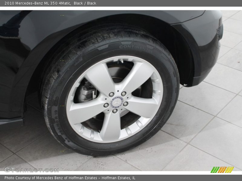 Black / Black 2010 Mercedes-Benz ML 350 4Matic