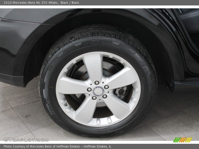 Black / Black 2010 Mercedes-Benz ML 350 4Matic