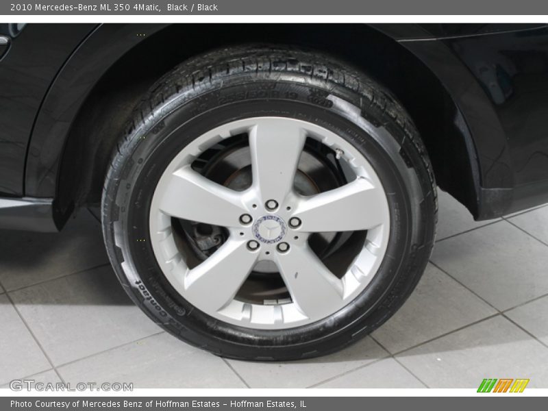 Black / Black 2010 Mercedes-Benz ML 350 4Matic