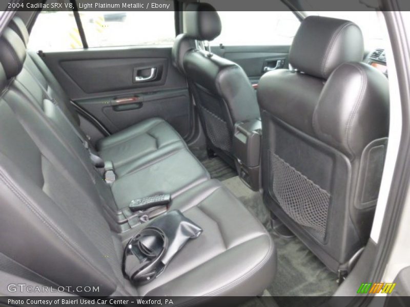 Rear Seat of 2004 SRX V8