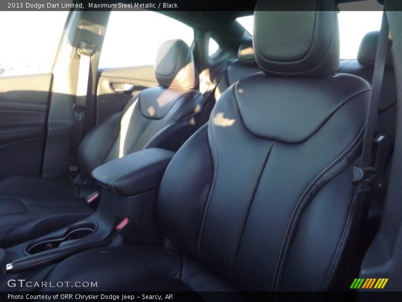Maximum Steel Metallic / Black 2013 Dodge Dart Limited