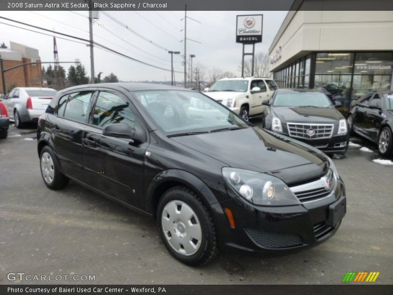 Black Sapphire / Charcoal 2008 Saturn Astra XE Sedan