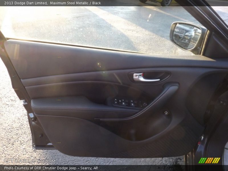 Maximum Steel Metallic / Black 2013 Dodge Dart Limited