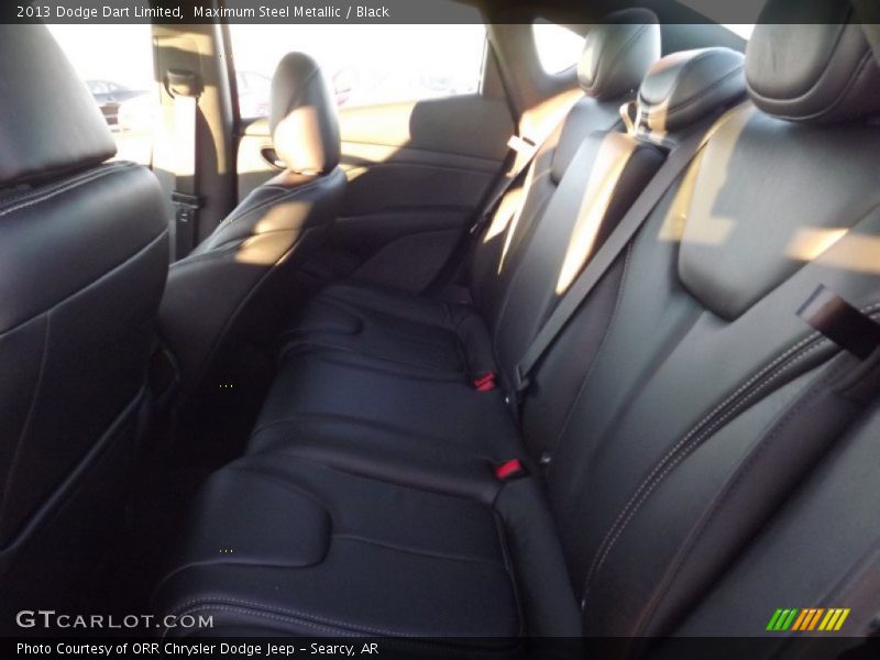 Maximum Steel Metallic / Black 2013 Dodge Dart Limited