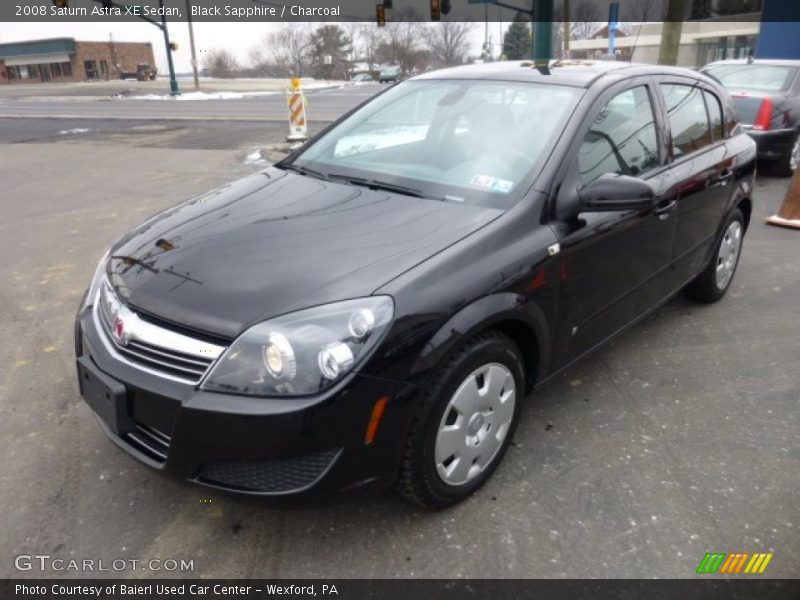 Black Sapphire / Charcoal 2008 Saturn Astra XE Sedan