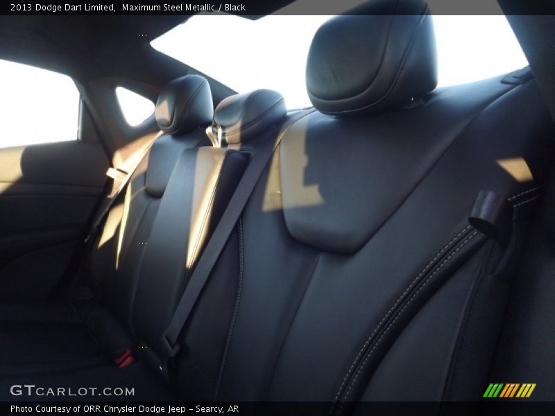 Maximum Steel Metallic / Black 2013 Dodge Dart Limited