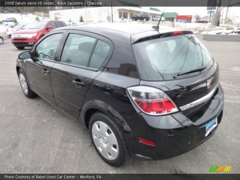 Black Sapphire / Charcoal 2008 Saturn Astra XE Sedan