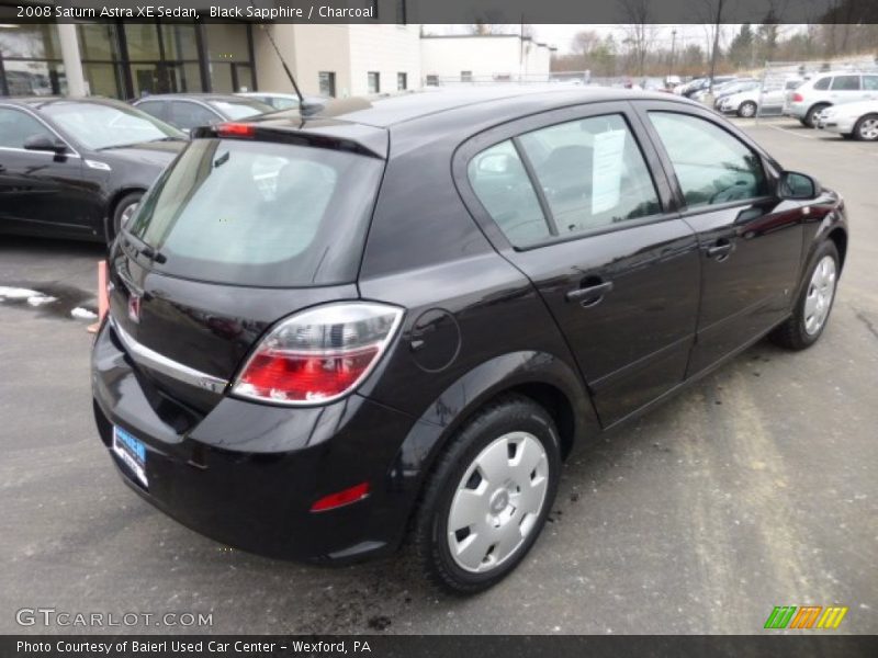 Black Sapphire / Charcoal 2008 Saturn Astra XE Sedan