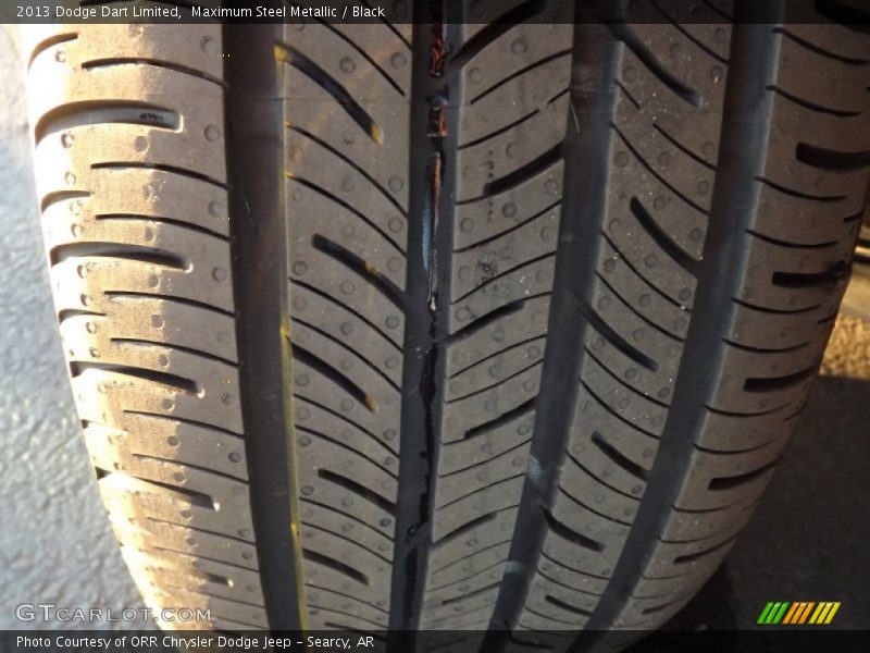 Maximum Steel Metallic / Black 2013 Dodge Dart Limited