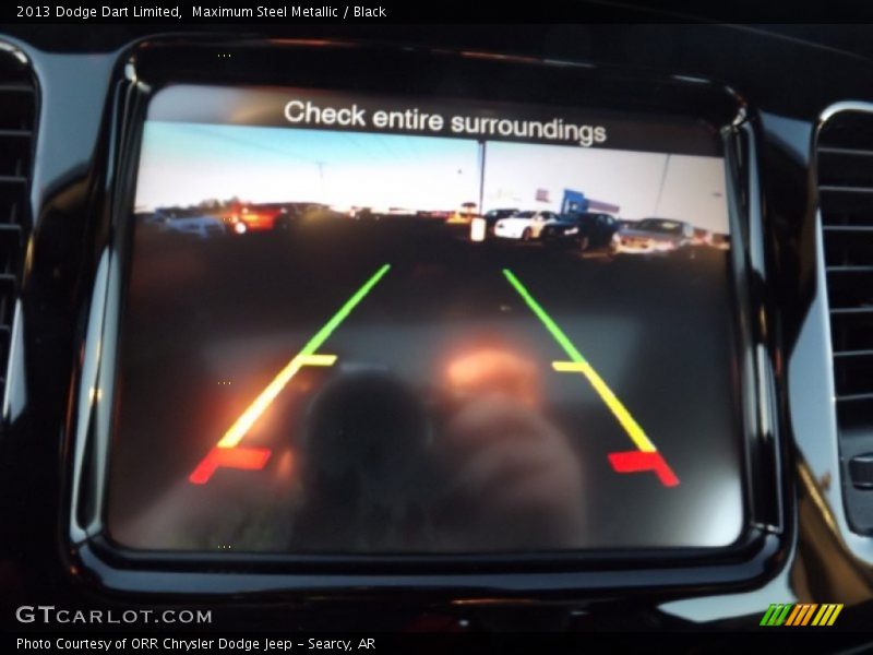 Maximum Steel Metallic / Black 2013 Dodge Dart Limited