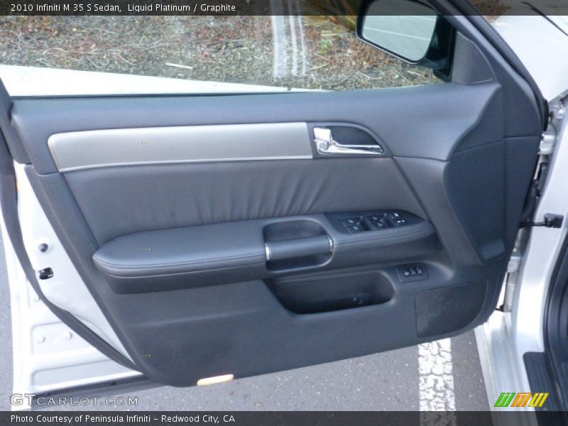 Liquid Platinum / Graphite 2010 Infiniti M 35 S Sedan