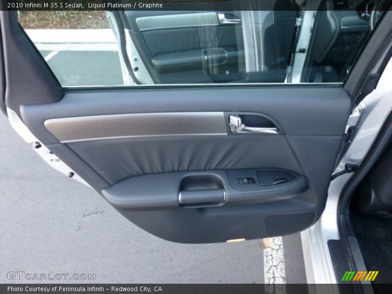 Liquid Platinum / Graphite 2010 Infiniti M 35 S Sedan