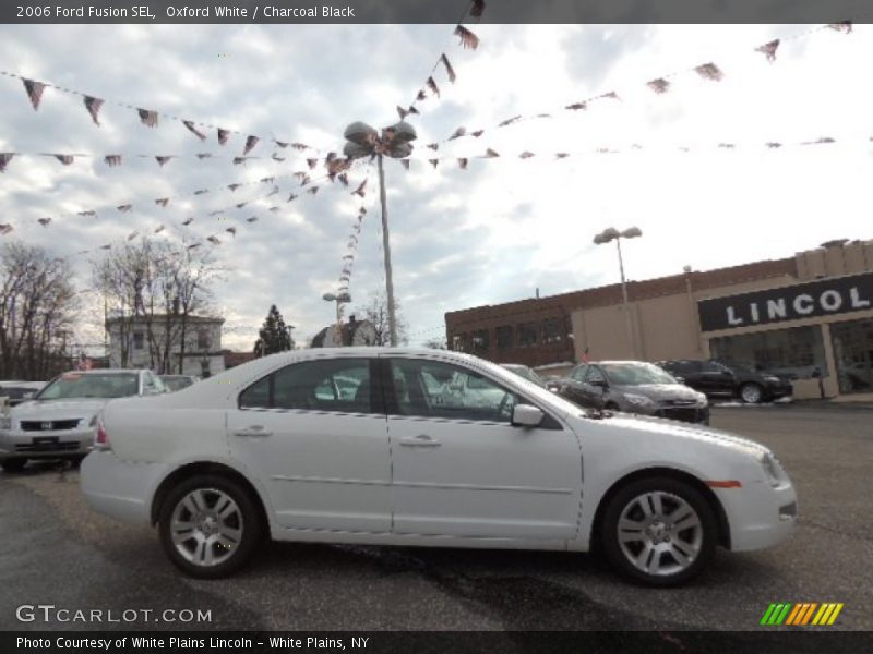 Oxford White / Charcoal Black 2006 Ford Fusion SEL