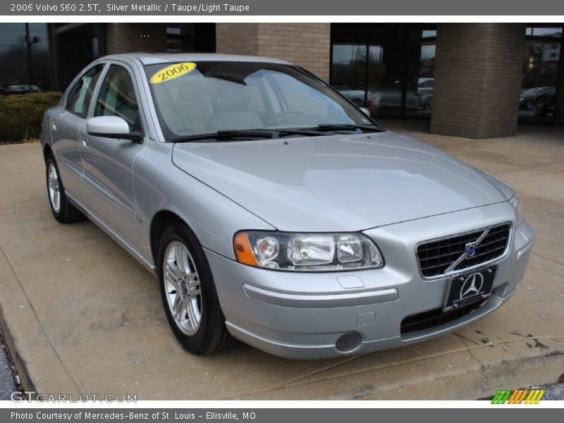 Silver Metallic / Taupe/Light Taupe 2006 Volvo S60 2.5T