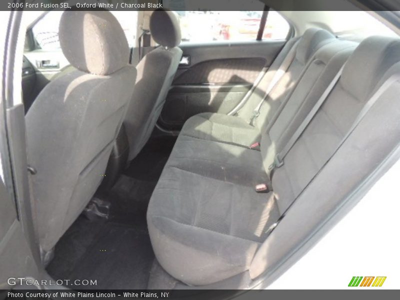 Oxford White / Charcoal Black 2006 Ford Fusion SEL