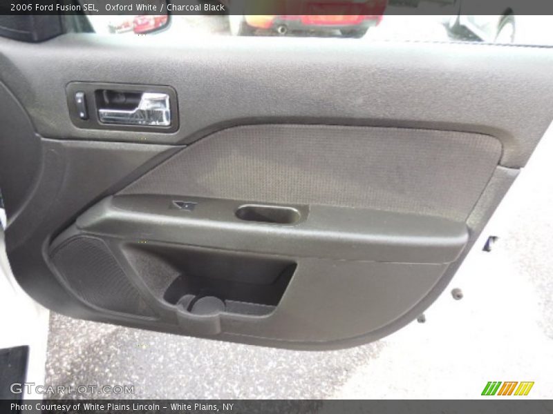 Oxford White / Charcoal Black 2006 Ford Fusion SEL
