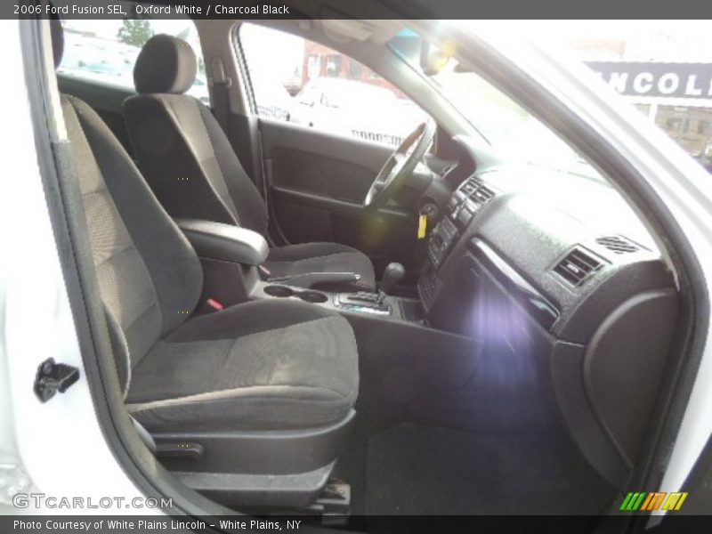Oxford White / Charcoal Black 2006 Ford Fusion SEL