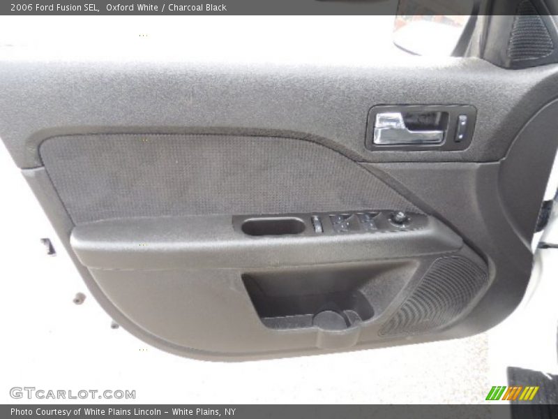 Oxford White / Charcoal Black 2006 Ford Fusion SEL