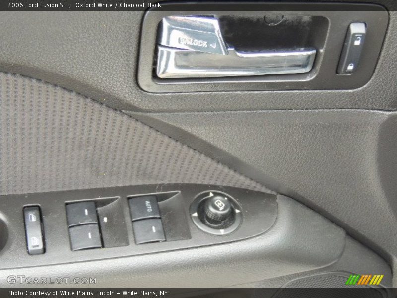 Oxford White / Charcoal Black 2006 Ford Fusion SEL