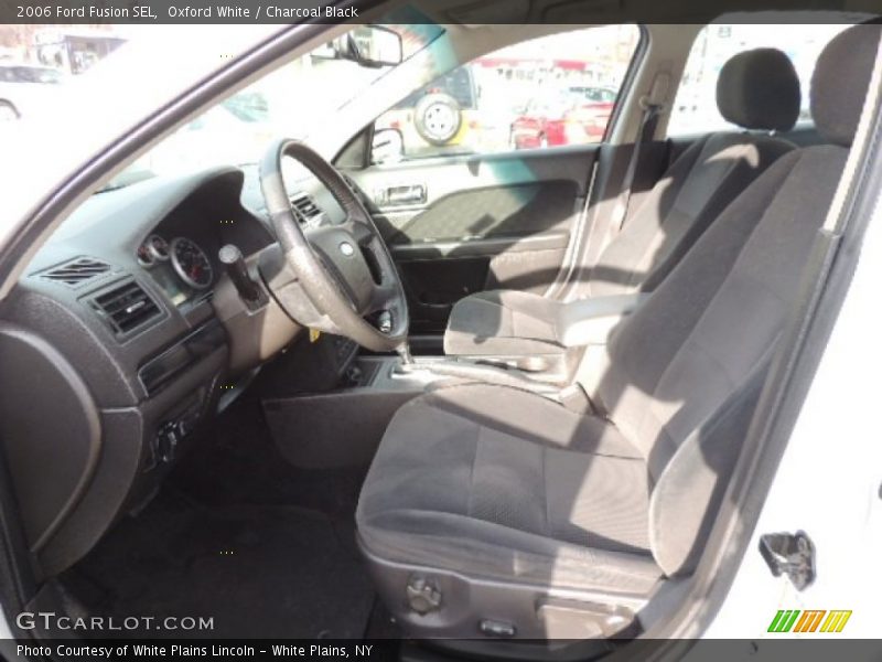 Oxford White / Charcoal Black 2006 Ford Fusion SEL